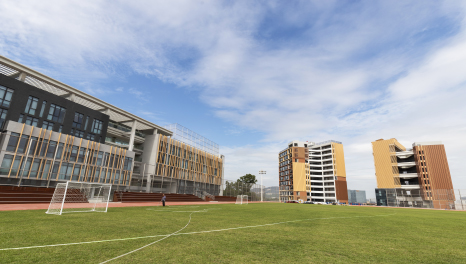 新旧碰撞-广州黄埔区爱莎国际学校装修实景