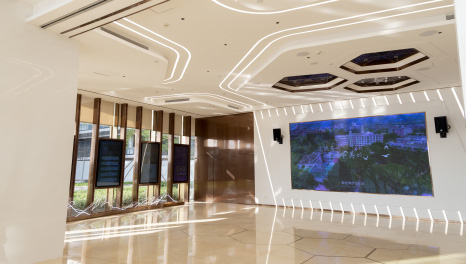 阳光绕指-华美国际集团广州展厅装修实景图