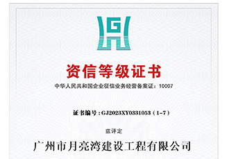 资信等级证书-AAA级